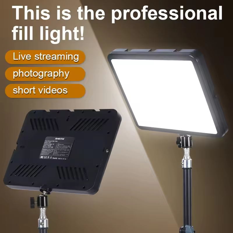 Video Led Light Panel - Ambitful 280 LEDビデオライト 2800K-7000K パネルライト スタジオフィルライト