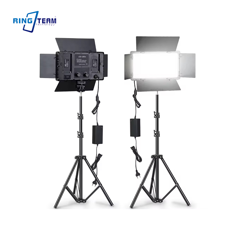 Video Led Light Panel - LED U600写真撮影用フィルライト 室内写真ライブ用フラットパネル グルメ撮影ルーム照明 画質向上用