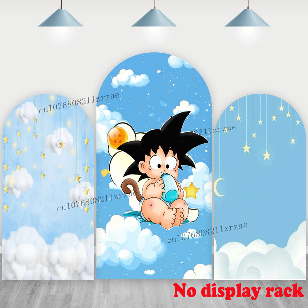 Photography Aesthetic - ドラゴンボール アーチ ベビー悟空 背景幕 キッズ 男の子