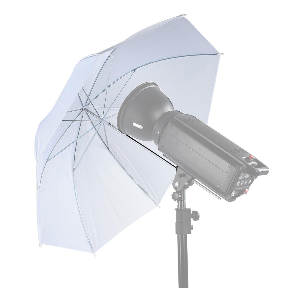 Photography Umbrella Diffuser - 33インチ半透明ホワイトソフト傘、写真スタジオフラッシュライトディフューザーソフトライトスタジオ傘、33インチ傘