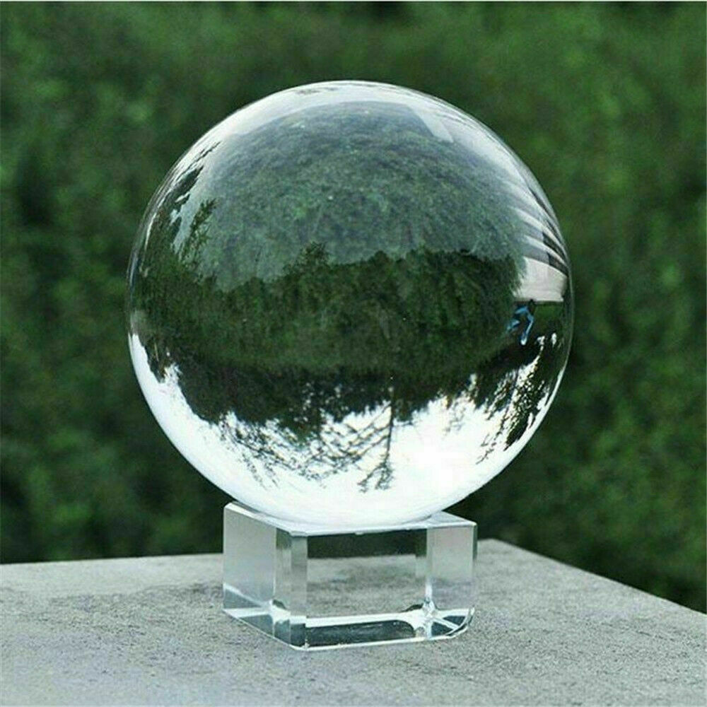 Lens Ball Crystal - クリスタルクリアフォトボールk9,60/80mm装飾レンズフォトスタンド