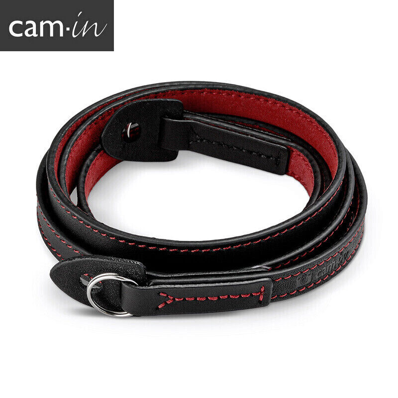 Camera Strap Leather - 革ショルダーストラップ 95 センチメートル 125 センチメートルレトロ穴タイプユニバーサル本革カメラストラップライカ M