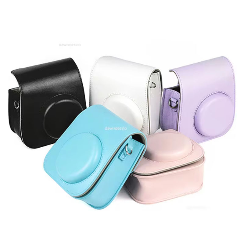 Fujifilm-Instax Mini 11,9,8用カメ - Camera Strap Leather のレビューと価格