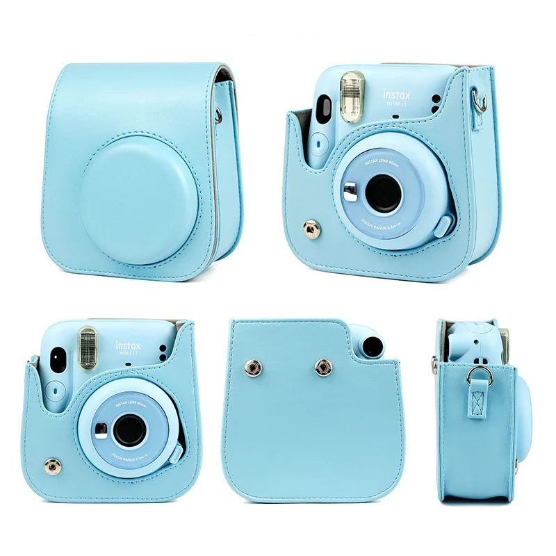 Fujifilm-Instax Mini 11,9,8用カメ - Camera Strap Leather のレビューと価格