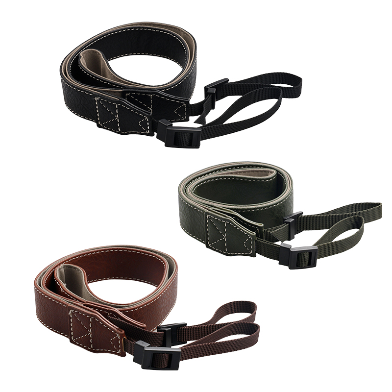 ユニバーサル調節可能なヴィンテージ Pu レザーカメラショル - Camera Strap Leather のレビューと価格