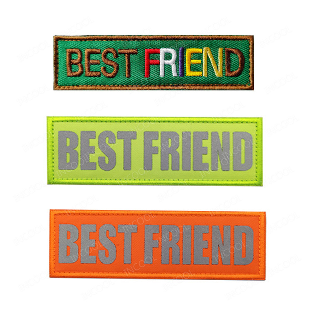 トレーニング犬用の刺embroideredパッチ,ベストフレ - Photography Job のレビューと価格