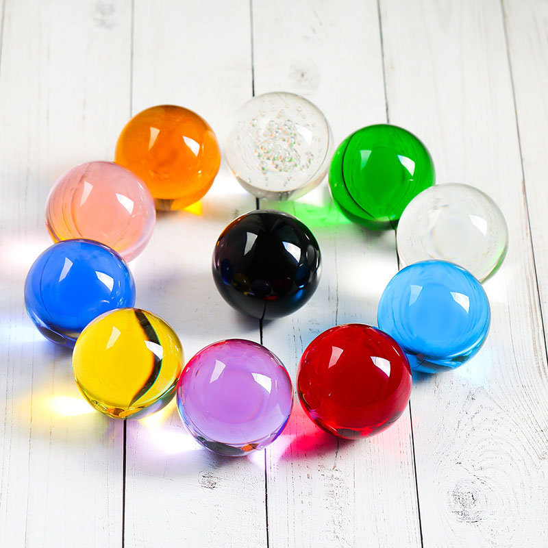 ガラスの置物,レンズボール,球,写真の装飾,装飾品,10色, - Lens Ball Crystal のレビューと価格