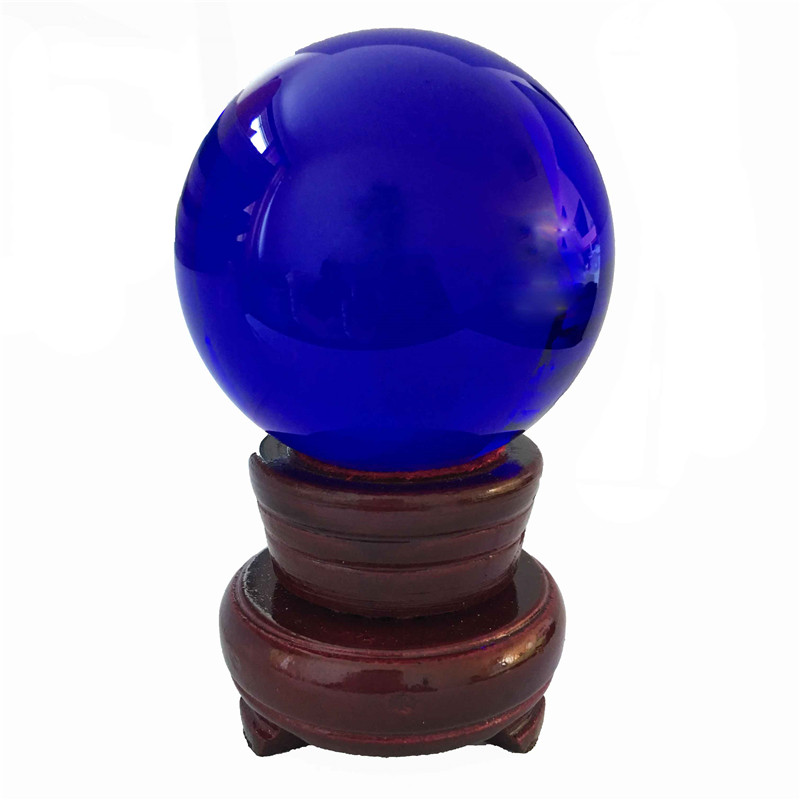 ダークブルーK9 シャンデリアクリスタルガラスボールレンズボ - Lens Ball Crystal のレビューと価格