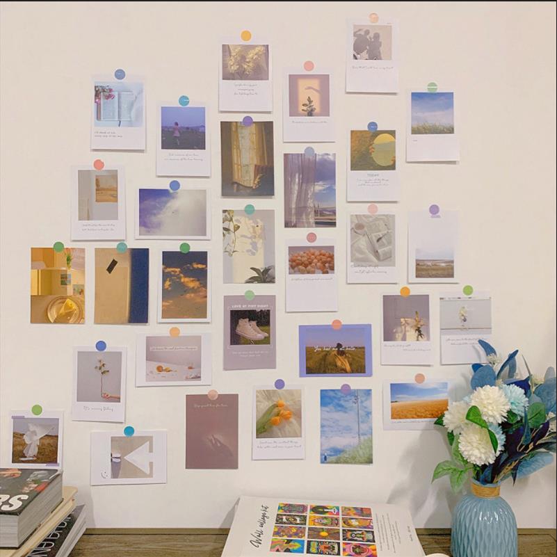 30枚入り インスタ映え リビングポスターステッカーセット  - Photography Aesthetic のレビューと価格