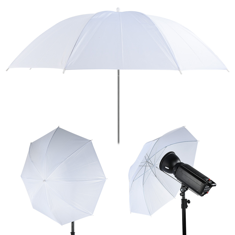 33 インチ半透明ホワイトソフト傘写真撮影スタジオ用フラッシ - Photography Umbrella Diffuser のレビューと価格