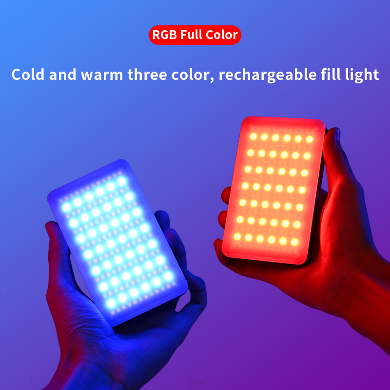 RGB ビデオライトポータブル LED カメラライトパネルフ - Video Led Light Panel のレビューと価格