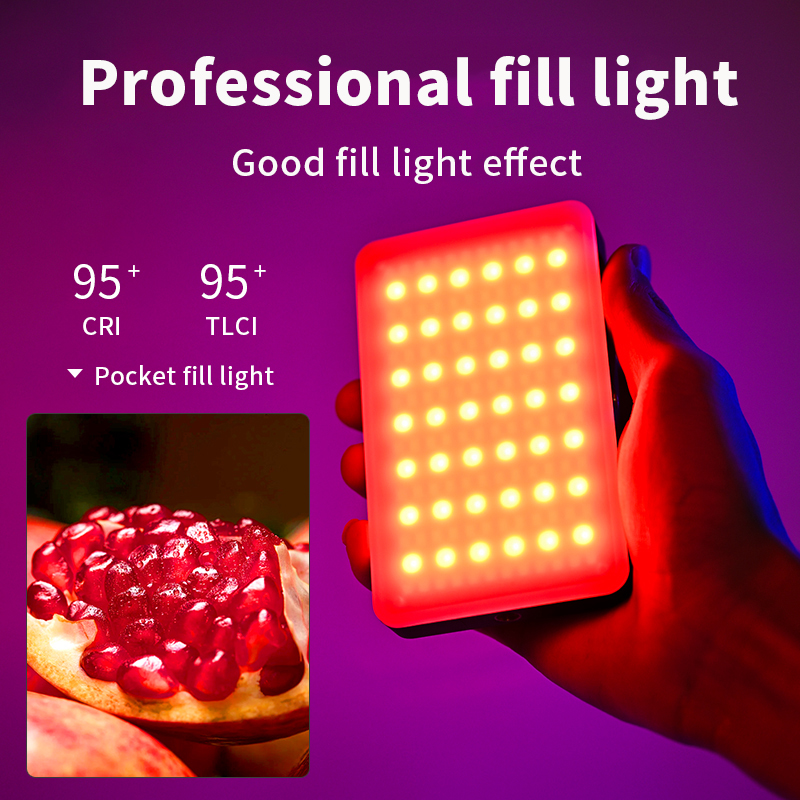 RGB ビデオライトポータブル LED カメラライトパネルフ - Video Led Light Panel のレビューと価格