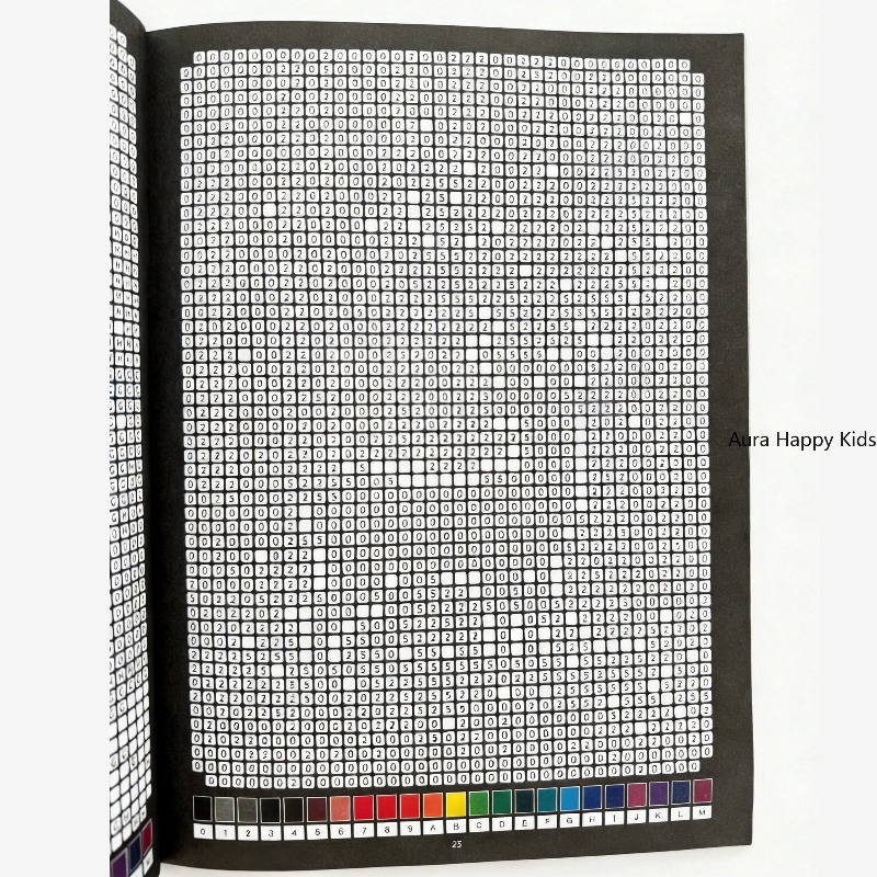 ワンピクセルスタイルのデジタル塗り絵ブック 32種類のパター - Photography Job のレビューと価格