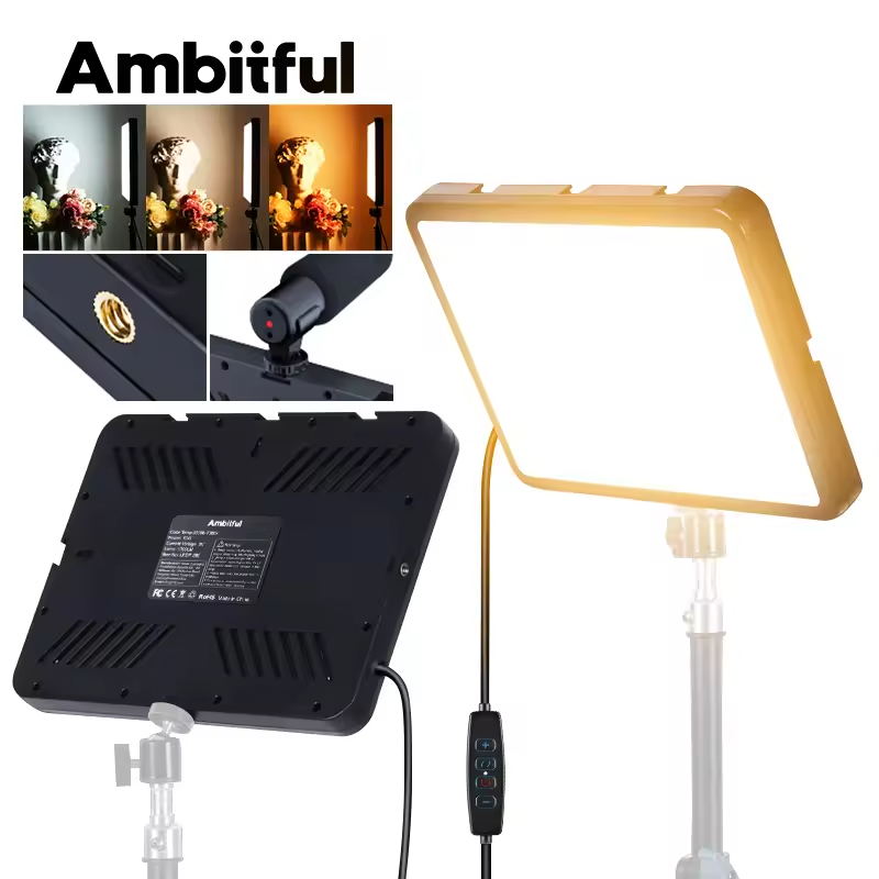 Ambitful 280 LEDビデオライト 2800K-7 - Video Led Light Panel のレビューと価格