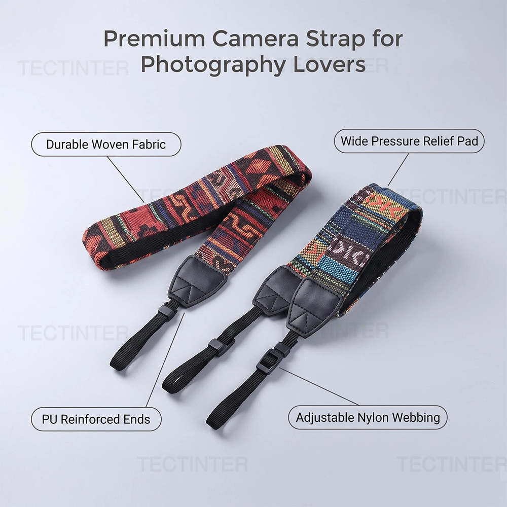 調節可能なカメラストラップベルト PU レザーニコンカメラ用 - Camera Strap Leather のレビューと価格