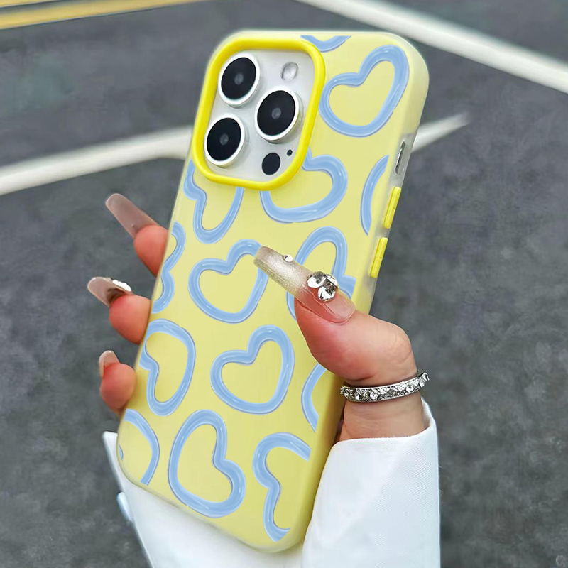 かわいい油絵風ハート柄のiPhoneケース（iPhone 1 - Photography Art のレビューと価格