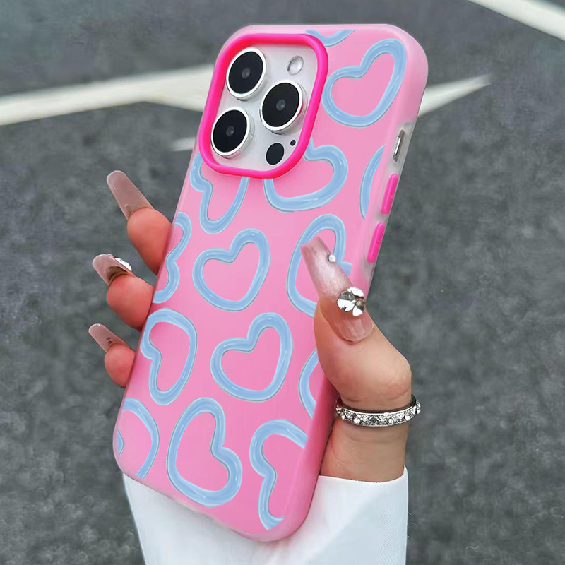 かわいい油絵風ハート柄のiPhoneケース（iPhone 1 - Photography Art のレビューと価格