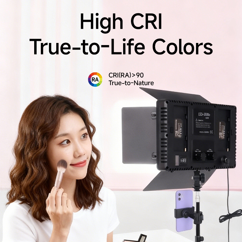 LED U600写真撮影用フィルライト 室内写真ライブ用フラ - Video Led Light Panel のレビューと価格