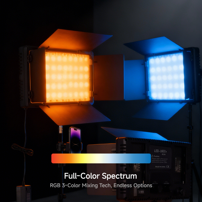 LED U600写真撮影用フィルライト 室内写真ライブ用フラ - Video Led Light Panel のレビューと価格
