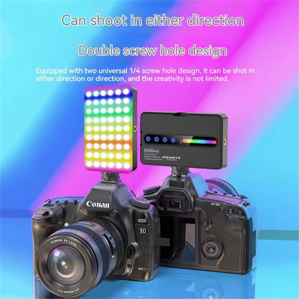 LED RGB カメラライト フルカラー出力ビデオライトキッ - Video Led Light Panel のレビューと価格
