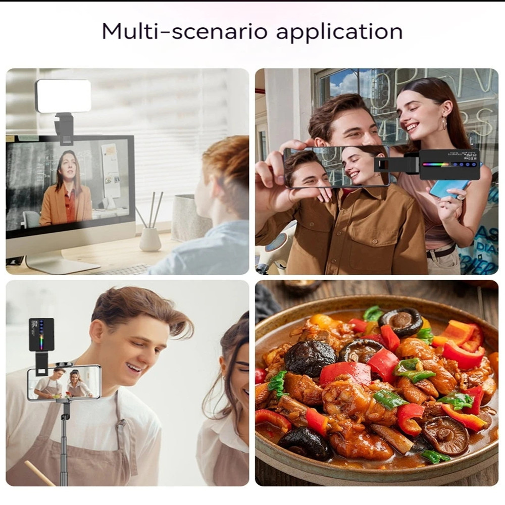 LED RGB カメラライト フルカラー出力ビデオライトキッ - Video Led Light Panel のレビューと価格