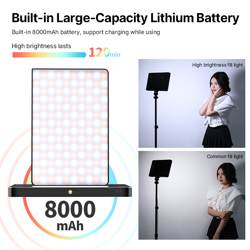Ulanzi LT003 15W RGB Video Lig - Video Led Light Panel のレビューと価格