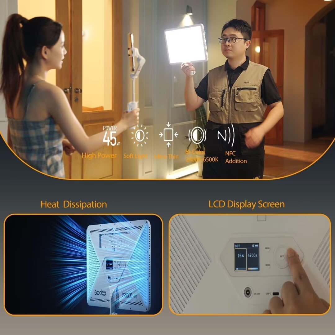 Godox P260C Pro LED ビデオライトパネル  - Video Led Light Panel のレビューと価格
