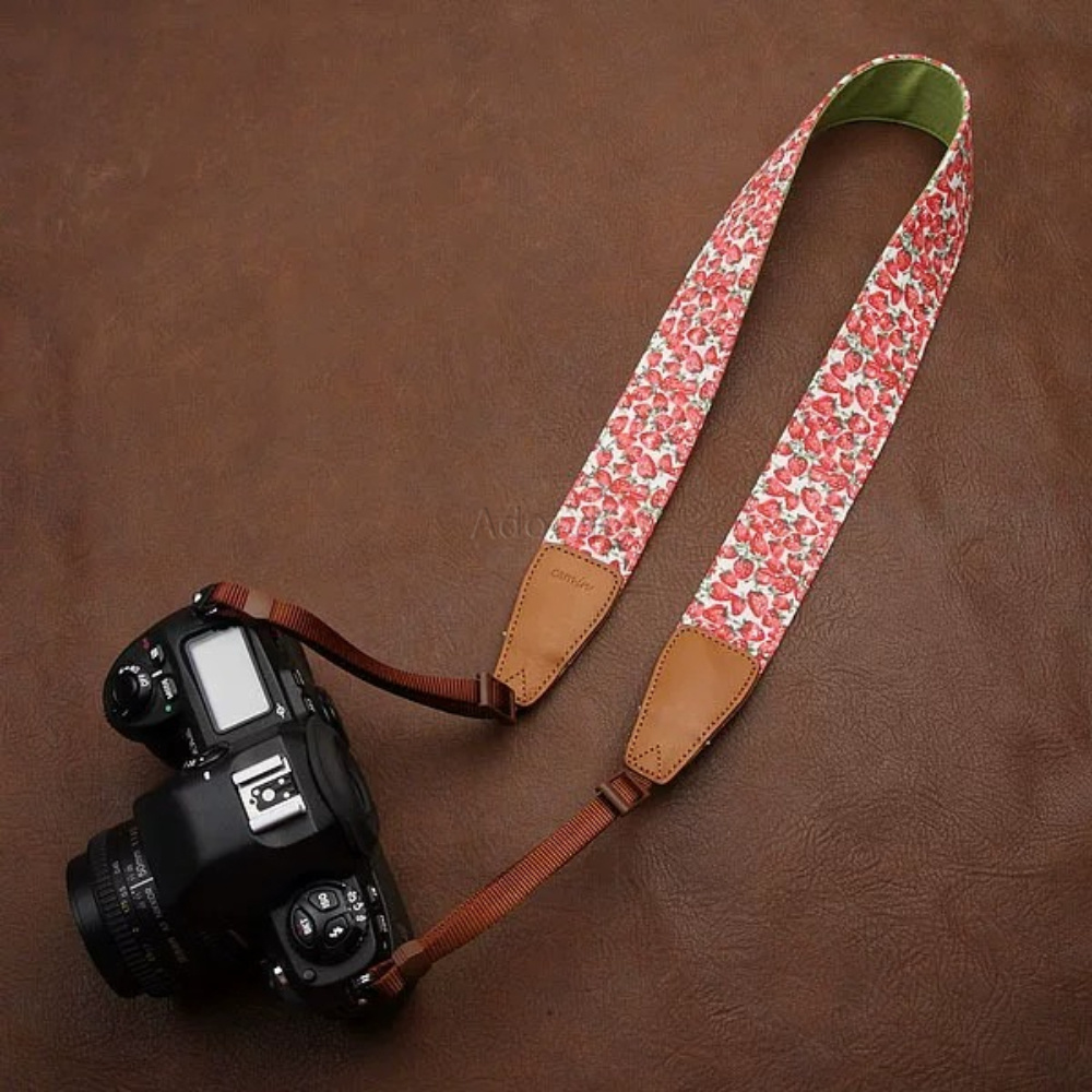 本革カメラストラップ 調節可能なユニバーサルカメラネックショ - Camera Strap Leather のレビューと価格