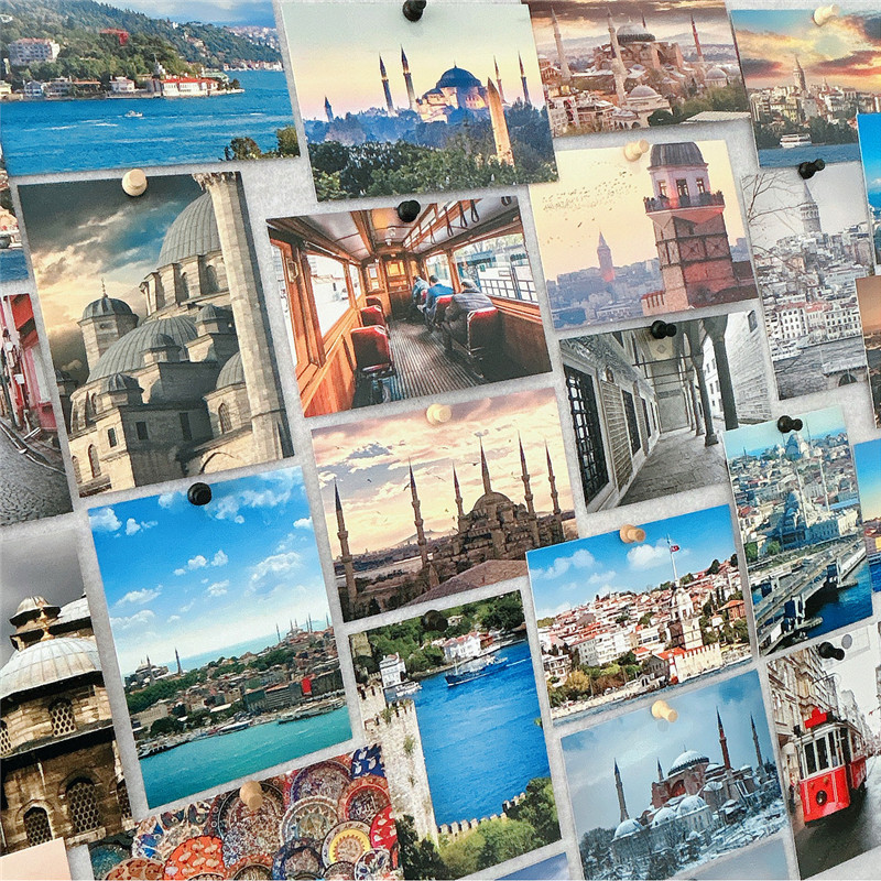 30 個 10x14 センチメートル旅行風景写真ポストカード - Photography Aesthetic のレビューと価格