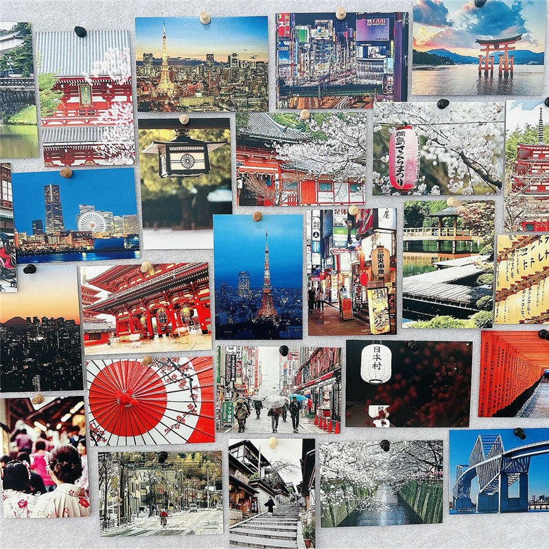 30 個 10x14 センチメートル旅行風景写真ポストカード - Photography Aesthetic のレビューと価格
