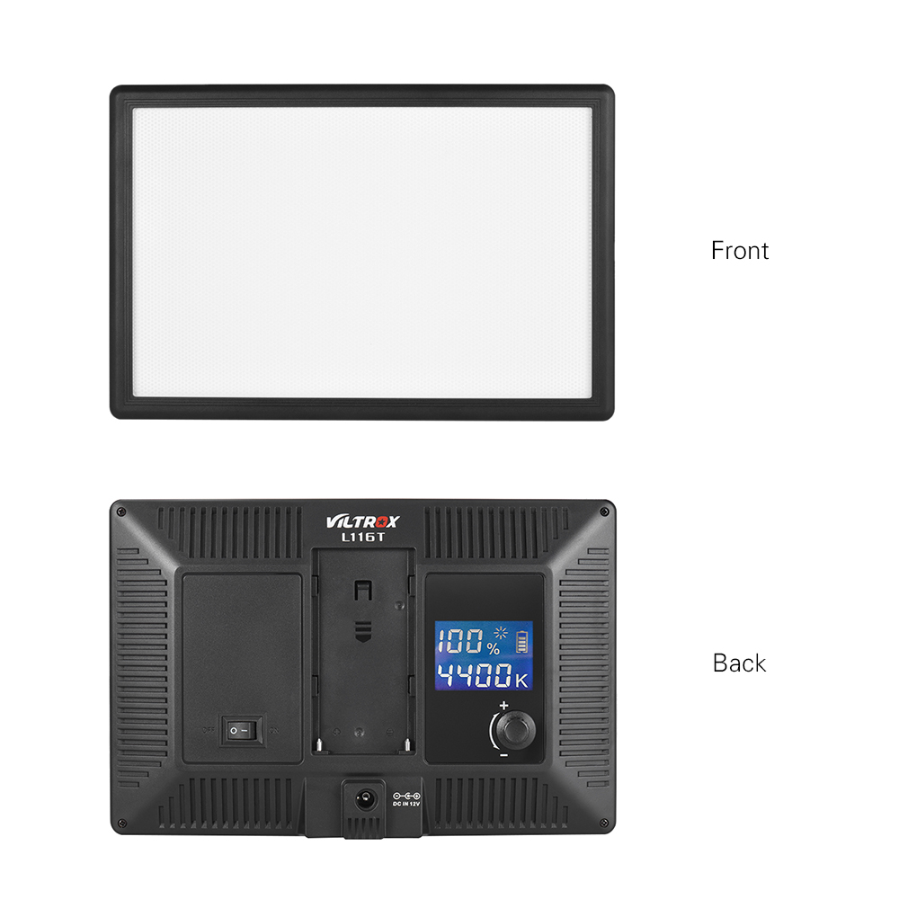 Viltrox L116T LCD バイカラー＆調光可能な  - Video Led Light Panel のレビューと価格