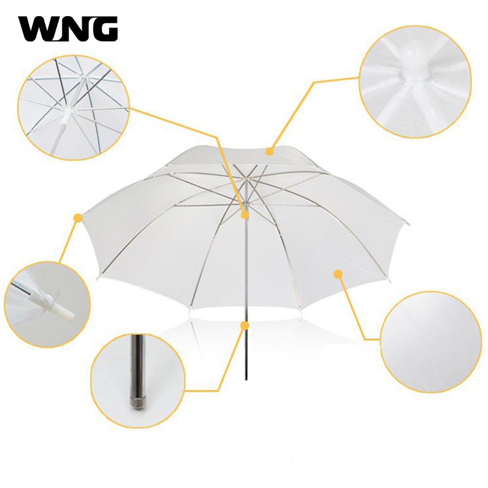 33インチ 83cm 軽量写真撮影用フラッシュソフトアンブレ - Photography Umbrella Diffuser のレビューと価格