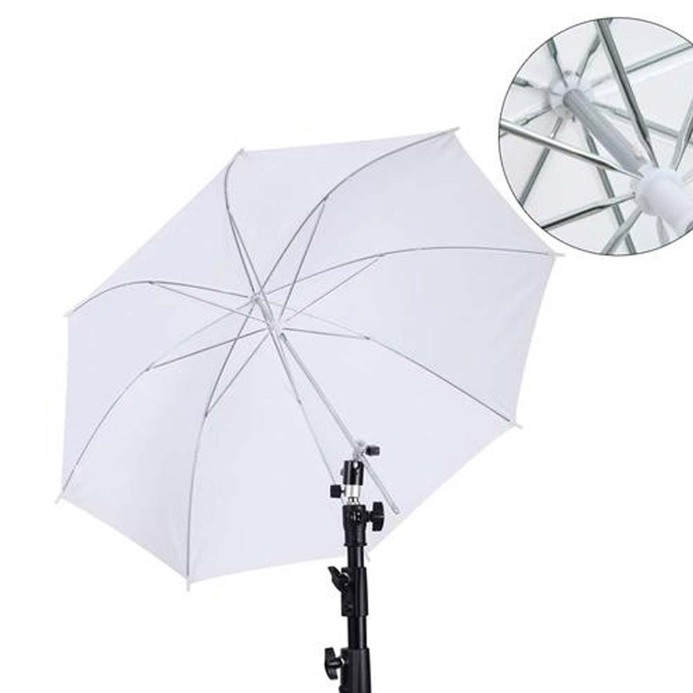 50cm/20インチ撮影用アンブレラ ホワイトソフトライトク - Photography Umbrella Diffuser のレビューと価格