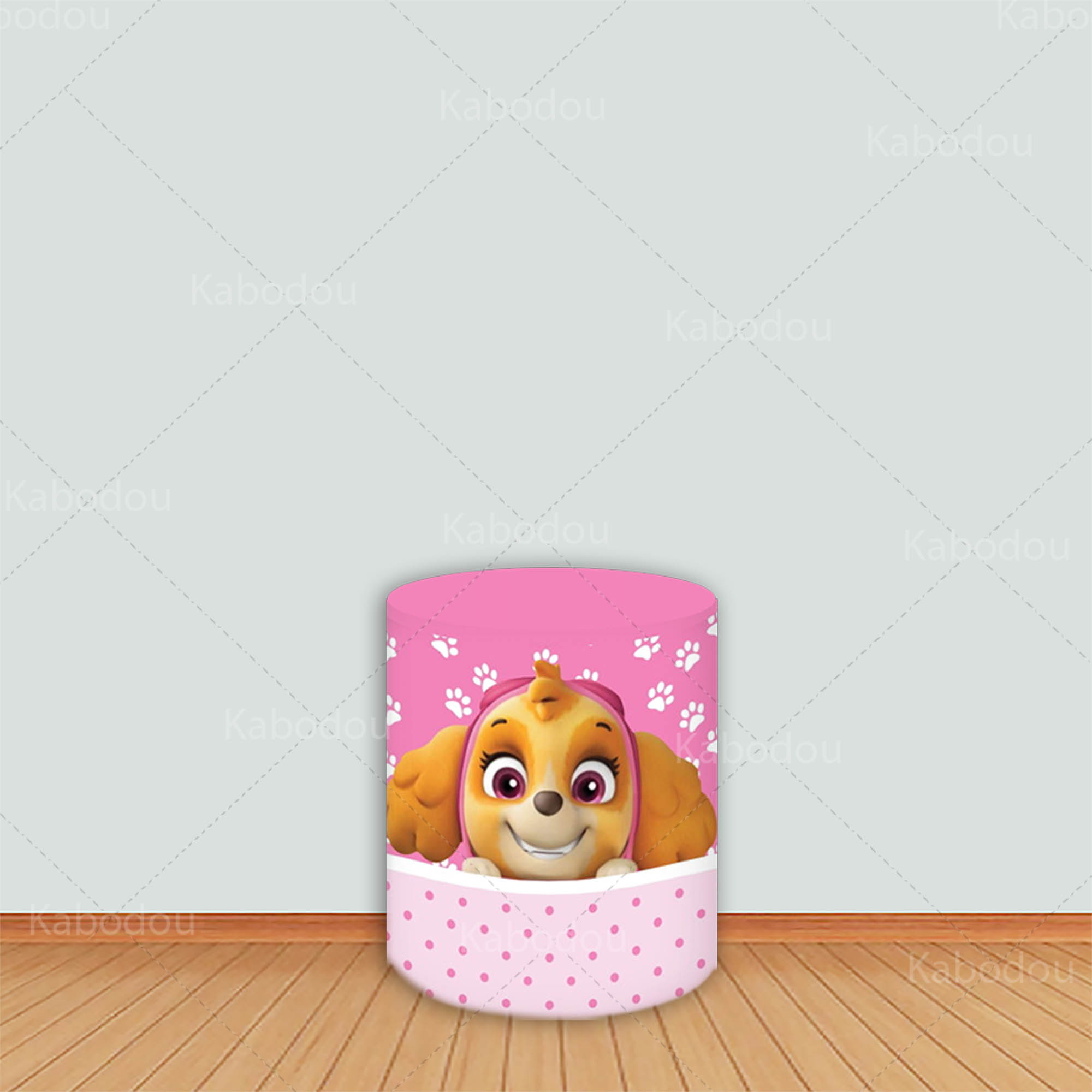 パトロールラウンド背景幕ピンクスカイドッグ誕生日パーティーデ - Photography Aesthetic のレビューと価格