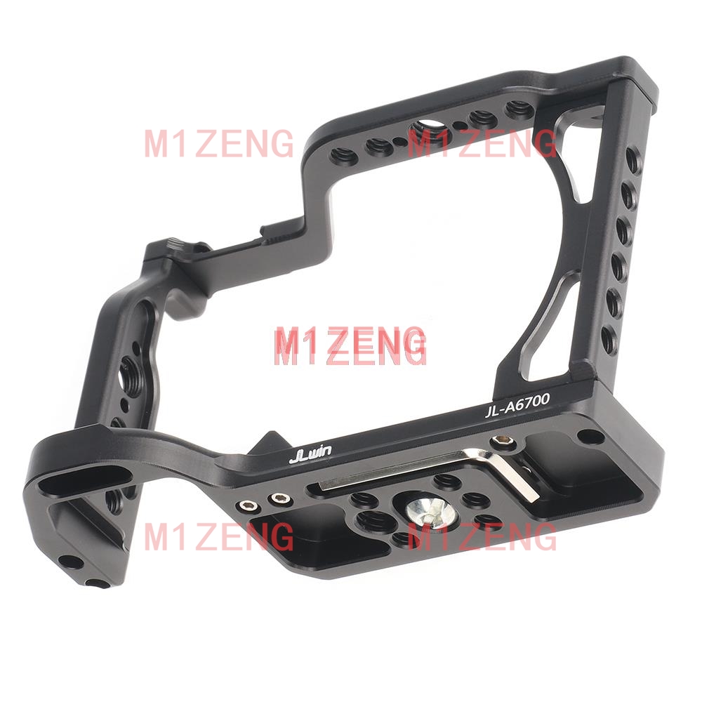 クイックリリースウサギケージリグハンドルフィルムアームサポー - Camera Cage Baseplate のレビューと価格